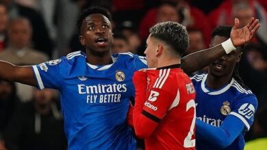 التحقيقات في اتهامات بالعنصرية ضد لاعب ريال مدريد في دوري أبطال أوروبا