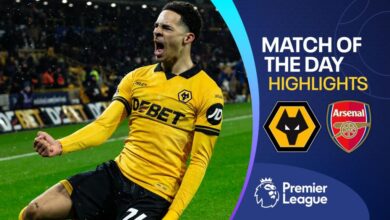 حكيمي ينجو من هزيمة ساحقة ويحرز نقطة ثمينة للذئاب أمام أرسنال