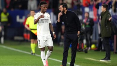 ريال مدريد يخسر صدارة الدوري الإسباني بعد الهزيمة أمام أوساسونا وأربيلوا ينتقد التحكيم