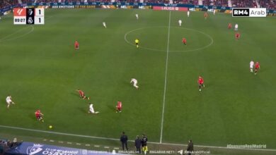 ريال مدريد يخسر صدارة الدوري الإسباني بعد هزيمة مفاجئة أمام أوساسونا في الدقيقة 90