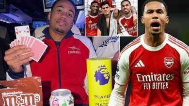 جابرييل يثير غضب توتنهام بعد الهزيمة الكبيرة في ديربي الشمال اللندني