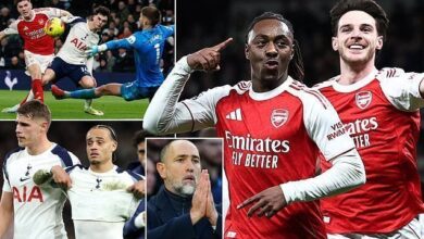 أرسنال يخسر أمام توتنهام ويواجه شبح التأثير النفسي لنتائج مانشستر سيتي