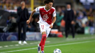 موناكو يستعد لمواجهة باريس سان جيرمان باستعادة أكليوش وقلق من إصابة دياطا